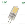 Bec LED G4 3W SMD Plastic 12V 