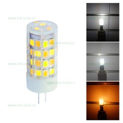 Bec LED G4 5W Corn Ceramica 3 Functii 220V