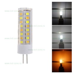 Bec LED G4 7W Corn Ceramica 3 Functii 220V