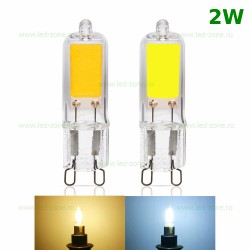 Bec LED G9 2W Corn Sticla