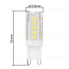 Bec LED G9 4W Corn Ceramica