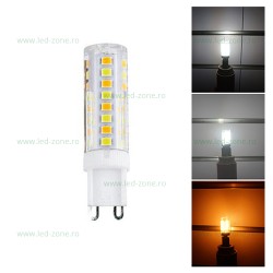 Bec LED G9 7W Corn Ceramica 3 Functii