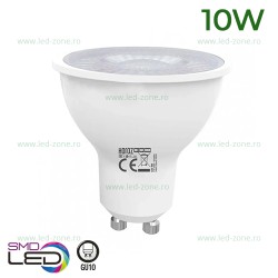 Bec Spot LED GU10 10W Clar 220V CONVEX
