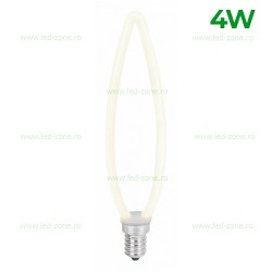 Bec LED Vintage E14 4W Lumanare