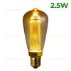 Bec LED Vintage E27 2.5W Para ST64