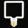 Bec LED Vintage E27 4W Patrat
