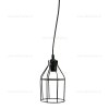 Pendul Soclu E27 Vintage Negru LZ01