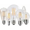 Bec LED E14 4W Filament Flacara Clar