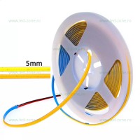 BENZI LED 12V - Reduceri Banda LED COB 384 LED/ML Interior 5mm 12V Promotie