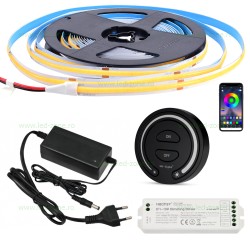 Kit Banda LED COB Rola 5m 12V WIFI TUYA