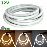 Neonflex LED 12V Rotund D-13mm Rola 5M BENZI LED 12V, Neonflex LED 12V Rotund D-13mm Rola 5M, LED-Zone.ro