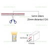 Neonflex LED Ultra Slim 12V 5.5x12.5mm Diverse Culori