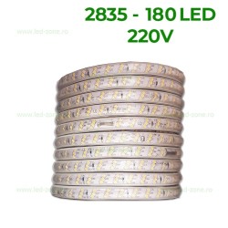 Banda LED 2835 180 SMD/ML 220V Lupa