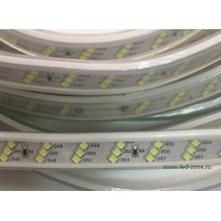 Banda LED 2835 180 SMD/ML Furtun Silicon 220V 3R
