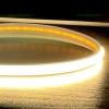 Banda LED COB 220V Alba Slim Silicon Mat Autoadeziva Taiere 10cm
