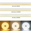 Banda LED COB 220V Slim Silicon Transparent