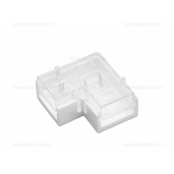 Conector Imbinare 2 Contacte Unghi 90 Banda LED COB Slim 220V