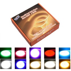 Kit Banda LED COB 220V Slim Silicon Mat Autoadeziva 5m