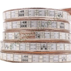 Banda LED 5050 96 SMD/ML RGB 220V Lupa 2 Randuri