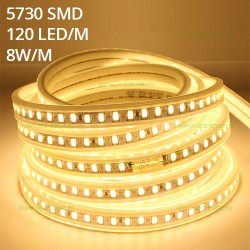 Banda LED 5730 120 SMD/ML 220V