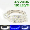 Banda LED 5730 120 SMD/ML 3 Functii 220V Blue