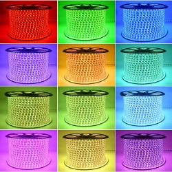 Banda LED 5050 60 SMD/ML RGB 220V