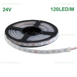Banda LED 2835 120 SMD/ML Submersibila 24V