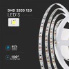 Banda LED 2835 120 SMD/ML Interior 24V Rola 10m