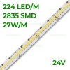 Banda LED 2835 224 SMD/ML Interior 24V