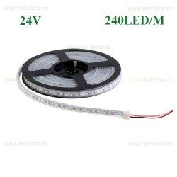 Banda LED 2835 240 SMD/ML Submersibila 24V