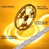 Banda LED 2835 48 SMD/ML Lupa 24V Rola 10m Diverse Culori