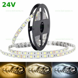 Banda LED 5054 60 SMD/ML Interior 24V Premium