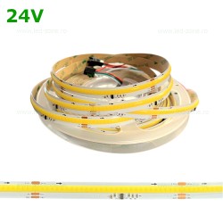 Banda LED COB 360 LED/ML Interior Digitala IC 24V Rola 5m