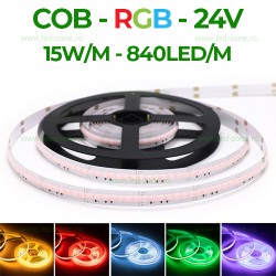 Banda LED COB 840 LED/ML RGB Interior 24V