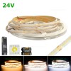 Kit Banda LED COB 608 LED/ML CCT Rola 10m 24V Touch