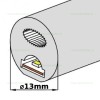 Neonflex LED 24V Rotund D-13mm Rola 10M