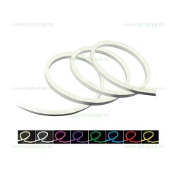 Neonflex LED Slim 24V 12W/ML 10x16mm Diverse Culori IP65