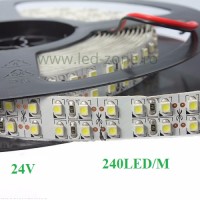 BENZI LED, Banda LED 2835 240 SMD/ML Interior 2 Randuri 24V, LED-Zone.ro
