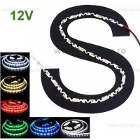 BENZI LED, Banda LED 2835 60 SMD/ML Interior Curbabila 12V Premium, LED-Zone.ro