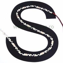 Banda LED 2835 60 SMD/ML Interior Curbabila 12V