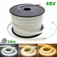 BENZI LED, Banda LED COB 504 LED/ML Submersibila 48V Rola 20m, LED-Zone.ro