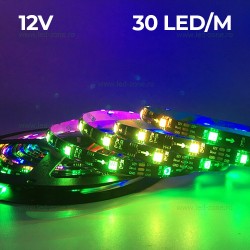 Banda LED 5050 30 SMD/ML Silicon Digitala  RGB 12V