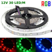 BENZI LED 12V - Reduceri Banda LED 5050 30 SMD/ML Interior RGB 12V Promotie