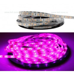 Banda LED 5050 60 SMD/ML Silicon Magenta 12V