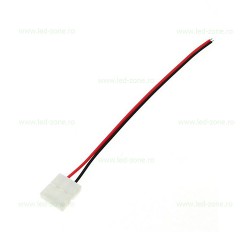 Conector Alimentare 2 Fire Banda LED 12V 10mm Interior