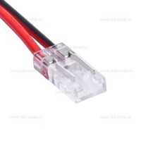 ACCESORII BANDA LED, Conector Alimentare 2 Fire Banda LED COB 5mm Interior, LED-Zone.ro