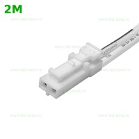 ACCESORII BANDA LED, Conector Alimentare 2 Fire Banda LED Sursa Raft 2M, LED-Zone.ro