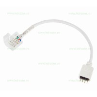 ACCESORII BANDA LED, Conector Alimentare Banda LED 5050 RGB 12V la Controller cu 4 Pini, LED-Zone.ro