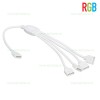 Conector Alimentare Banda LED RGB 12V 4 Iesiri