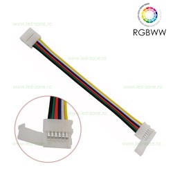 Conector Imbinare 6 Fire Banda LED SMD 5050 12V RGBWW